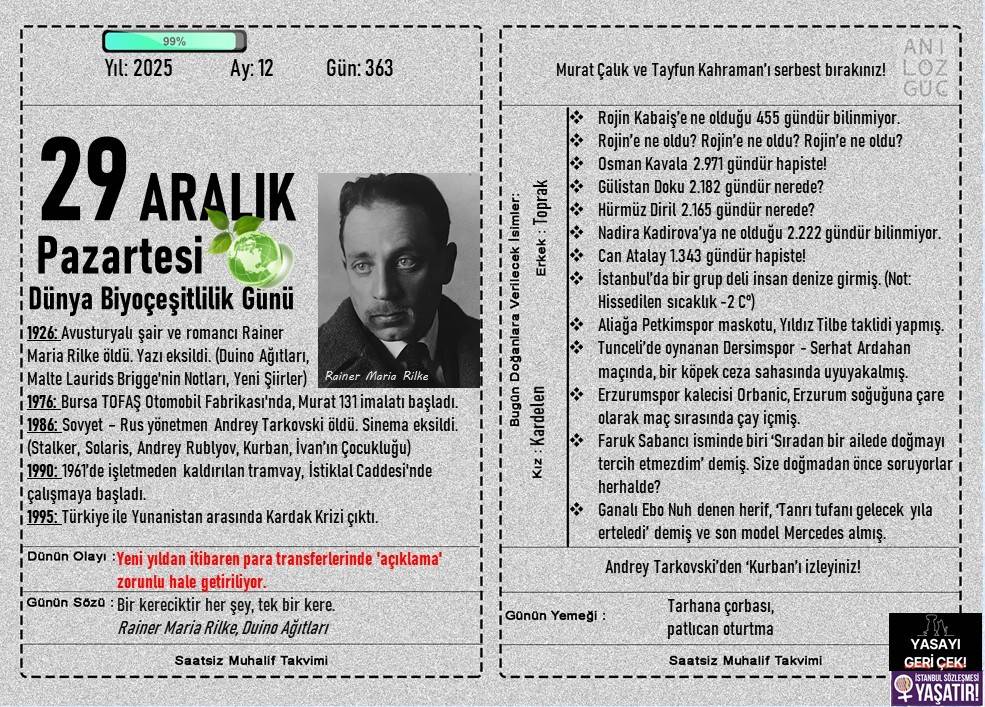 Dünya Biyoçeşitlilik Günü 1